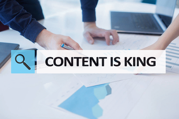 محتوا پادشاه است